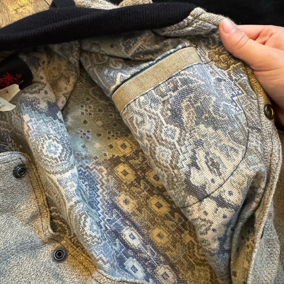 Vintage Men’s 1070’s Textured Bomber Jacket- Medium - Picture 5 of 5